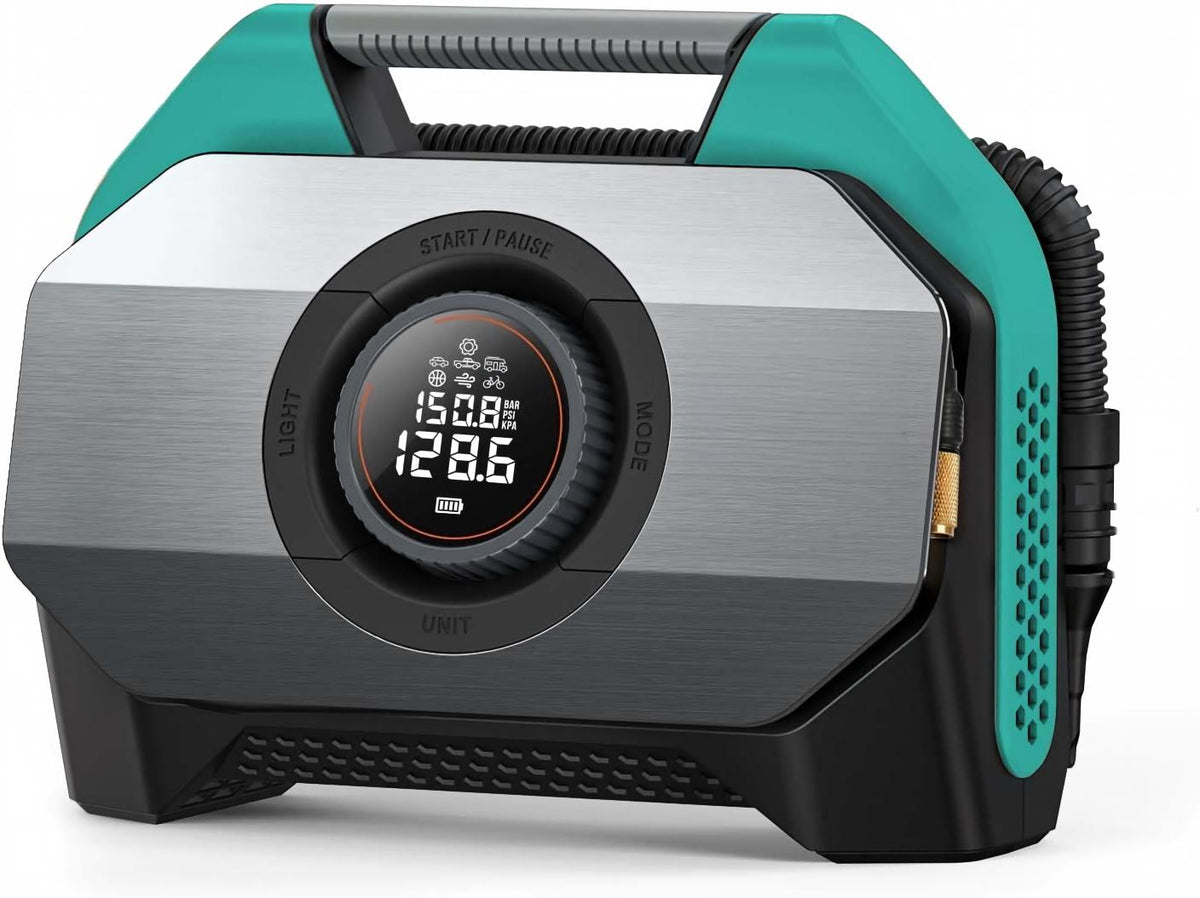 VORTEX S6 Tire Inflator Portable Air Compressor, Cordless Air Pump