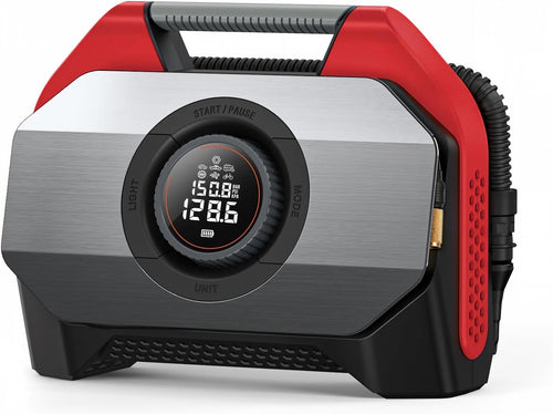 VORTEX S6 Tire Inflator Portable Air Compressor, Cordless Air Pump